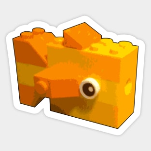 Brick Creations - Goldfish Sticker